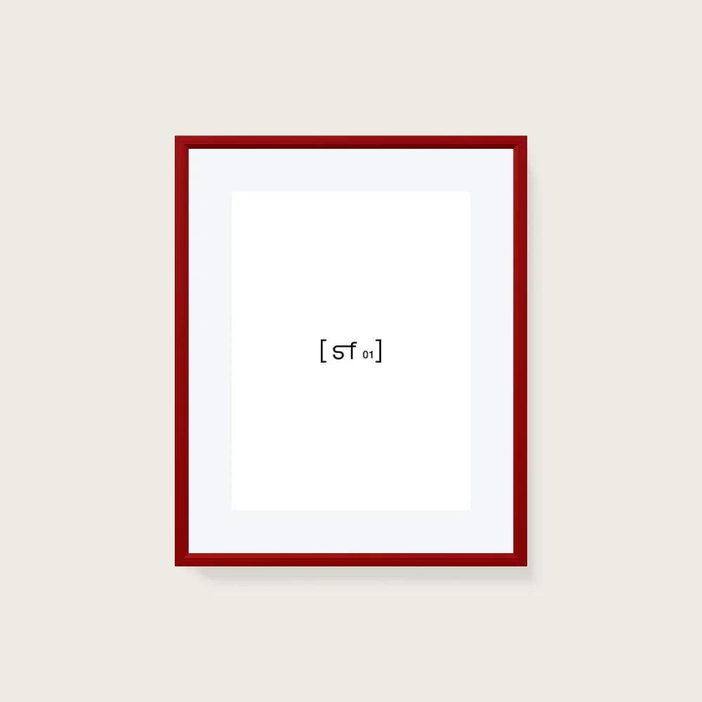 40x50 cm [SF01] Bildgröße 30x40 cm - mit Passepartout
