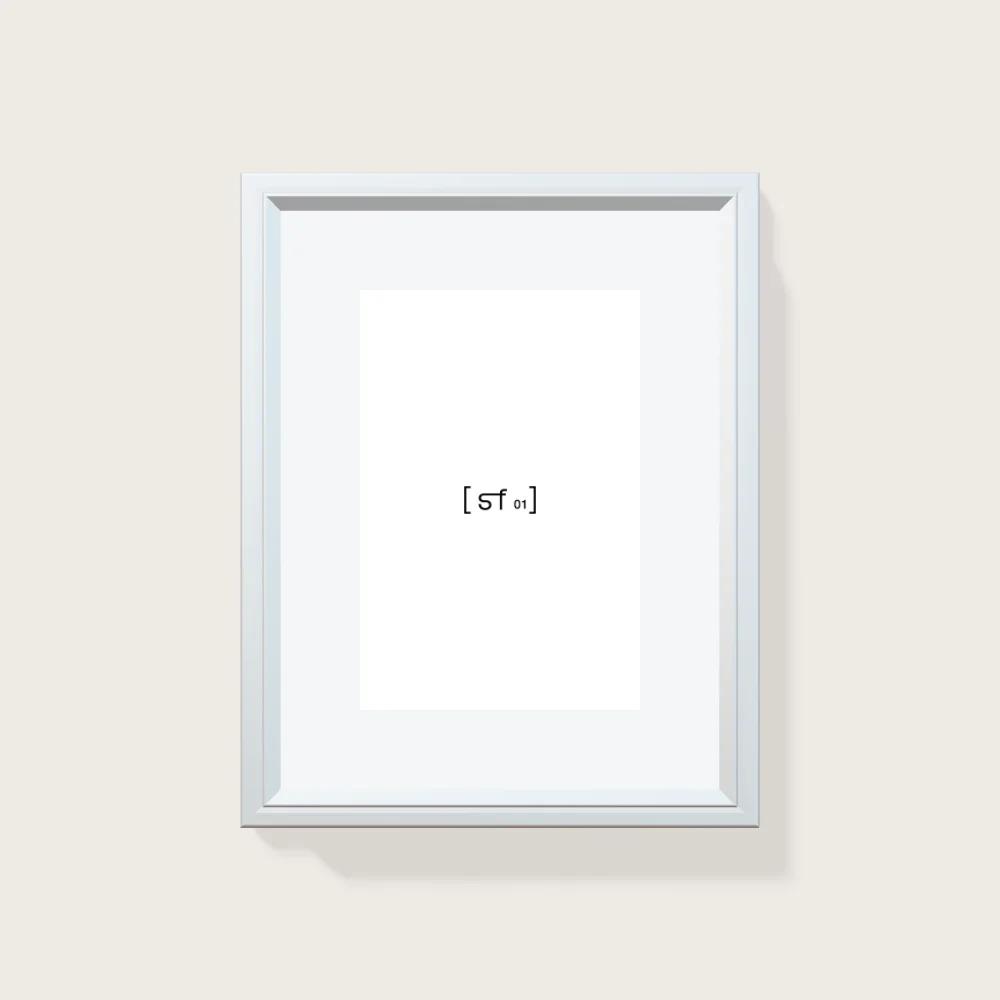 18x24 cm [SF01] Bildgröße 12x18 cm - mit Passepartout