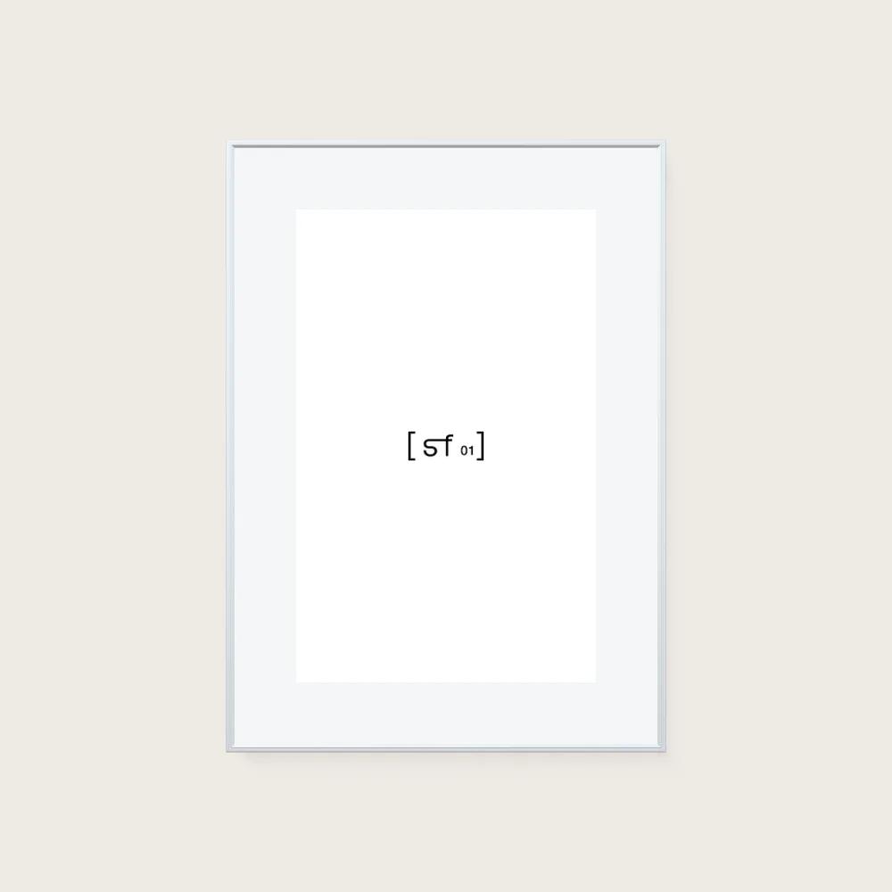 84,1x118,9 cm [SF01] Bildgröße 60,1x94,9 cm - mit Passepartout