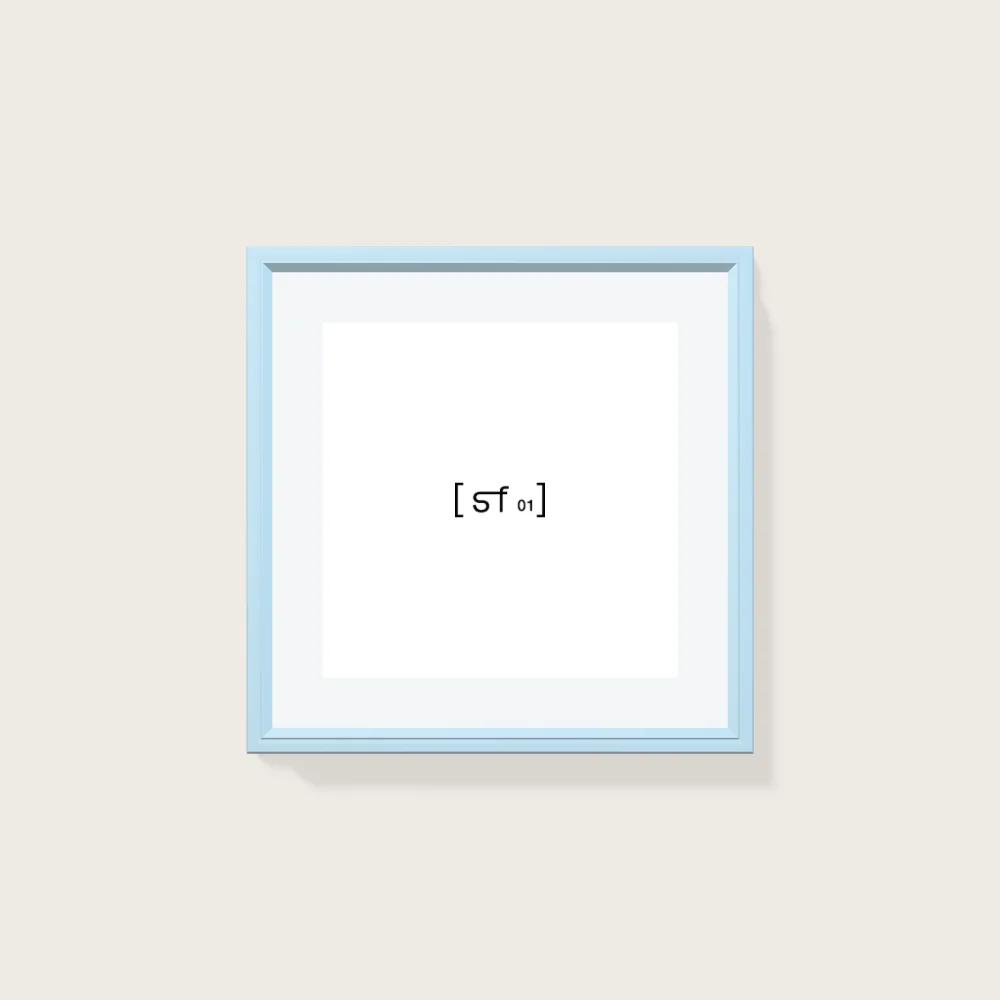 30x30 cm [SF01] Bildgröße 24x24 cm - mit Passepartout