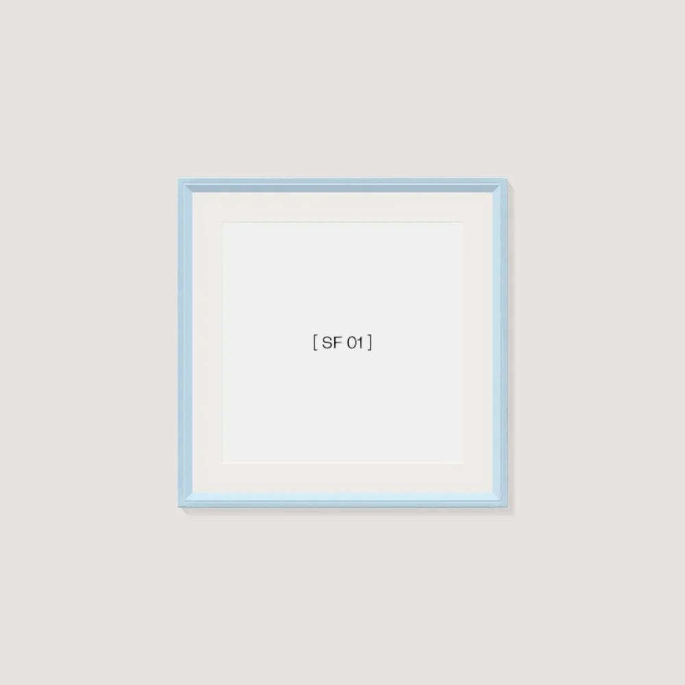 50x50 cm [SF01] Bildgröße 40x40 cm - mit Passepartout