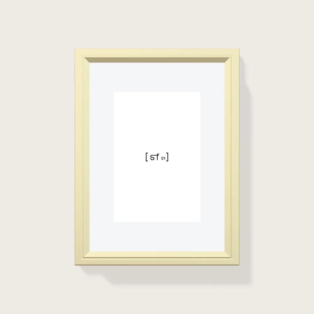 14,8x21 cm [SF01] Bildgröße 10x15 cm - mit Passepartout