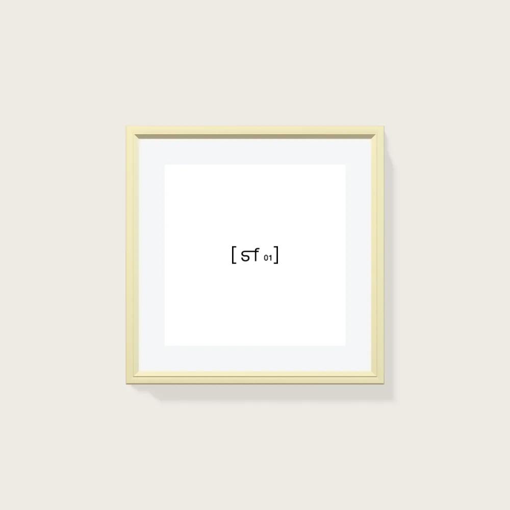 30x30 cm [SF01] Bildgröße 24x24 cm - mit Passepartout