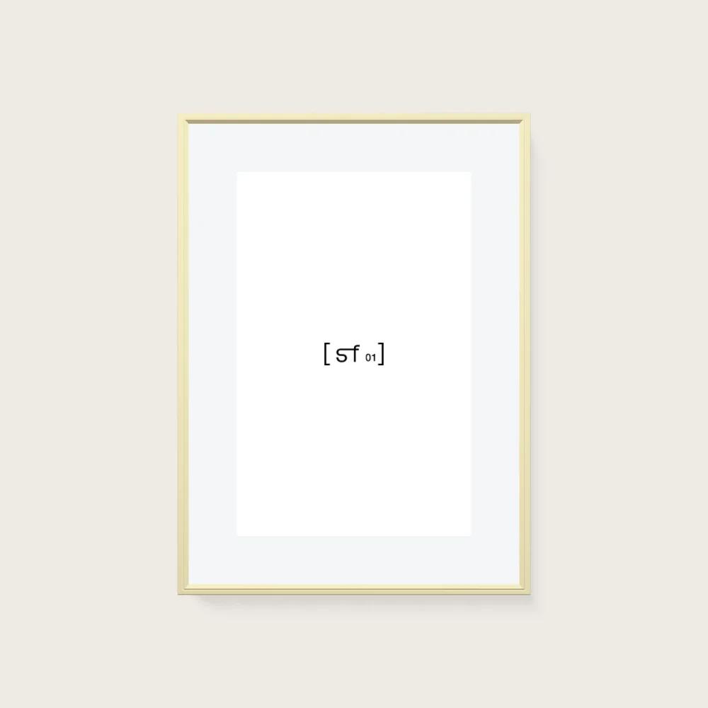 50x70 cm [SF01] Bildgröße 36x56 cm - mit Passepartout