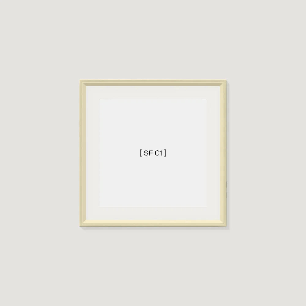 50x50 cm [SF01] Bildgröße 40x40 cm - mit Passepartout