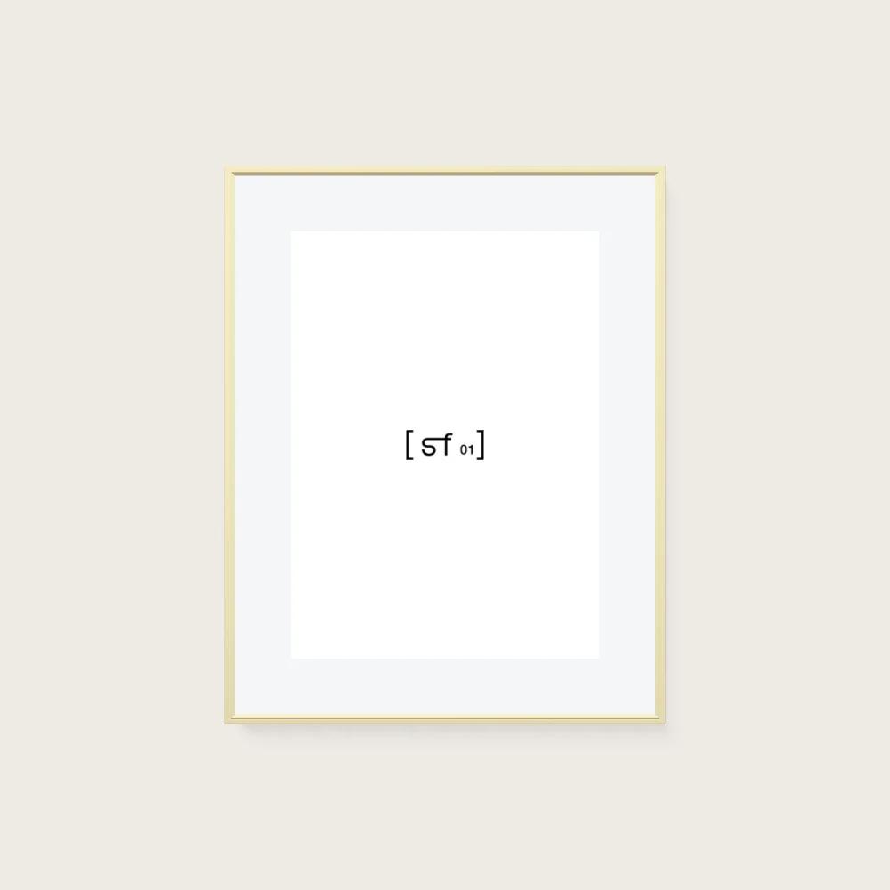 70x90 cm [SF01] Bildgröße 52x72 cm - mit Passepartout