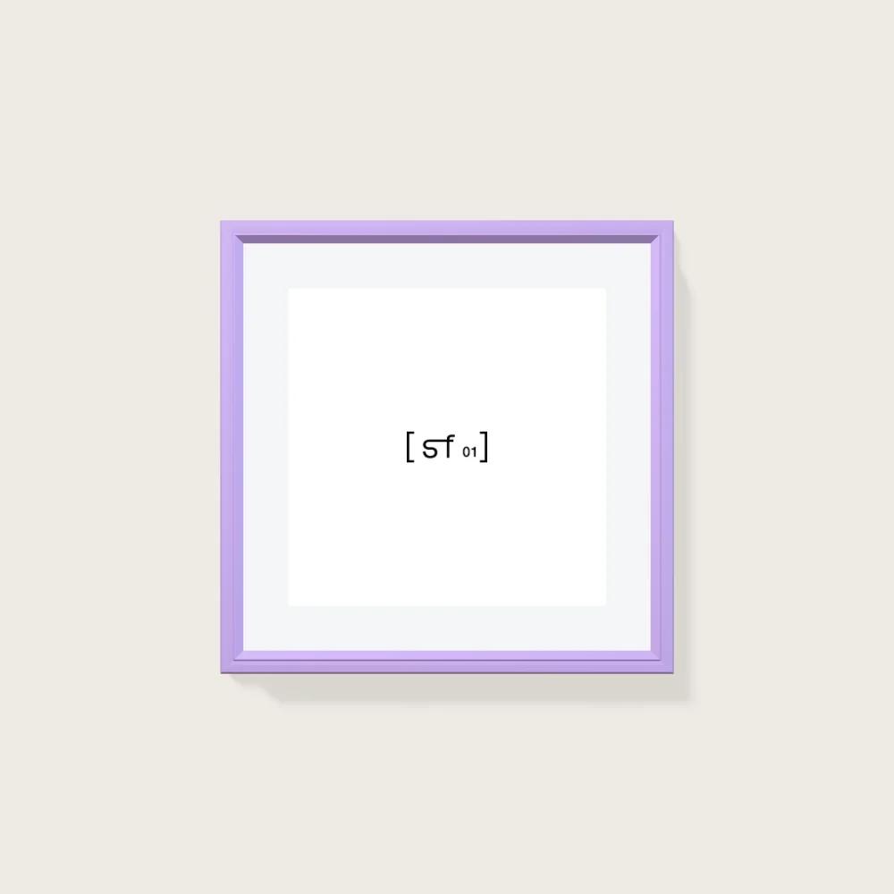 30x30 cm [SF01] Bildgröße 24x24 cm - mit Passepartout