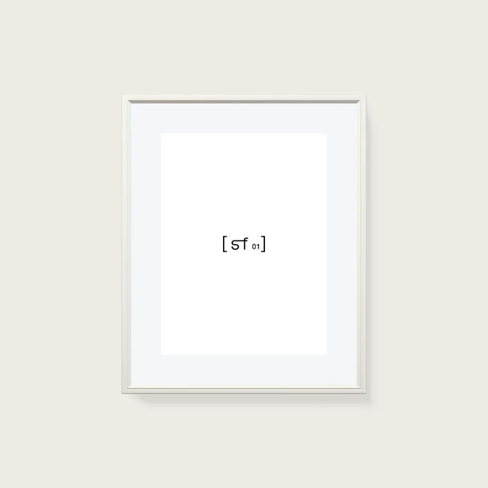 40x50 cm [SF01] Bildgröße 30x40 cm - mit Passepartout