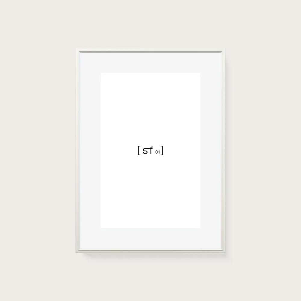 50x70 cm [SF01] Bildgröße 36x56 cm - mit Passepartout