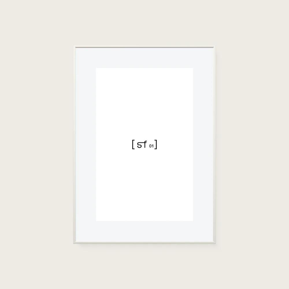 84,1x118,9 cm [SF01] Bildgröße 60,1x94,9 cm - mit Passepartout