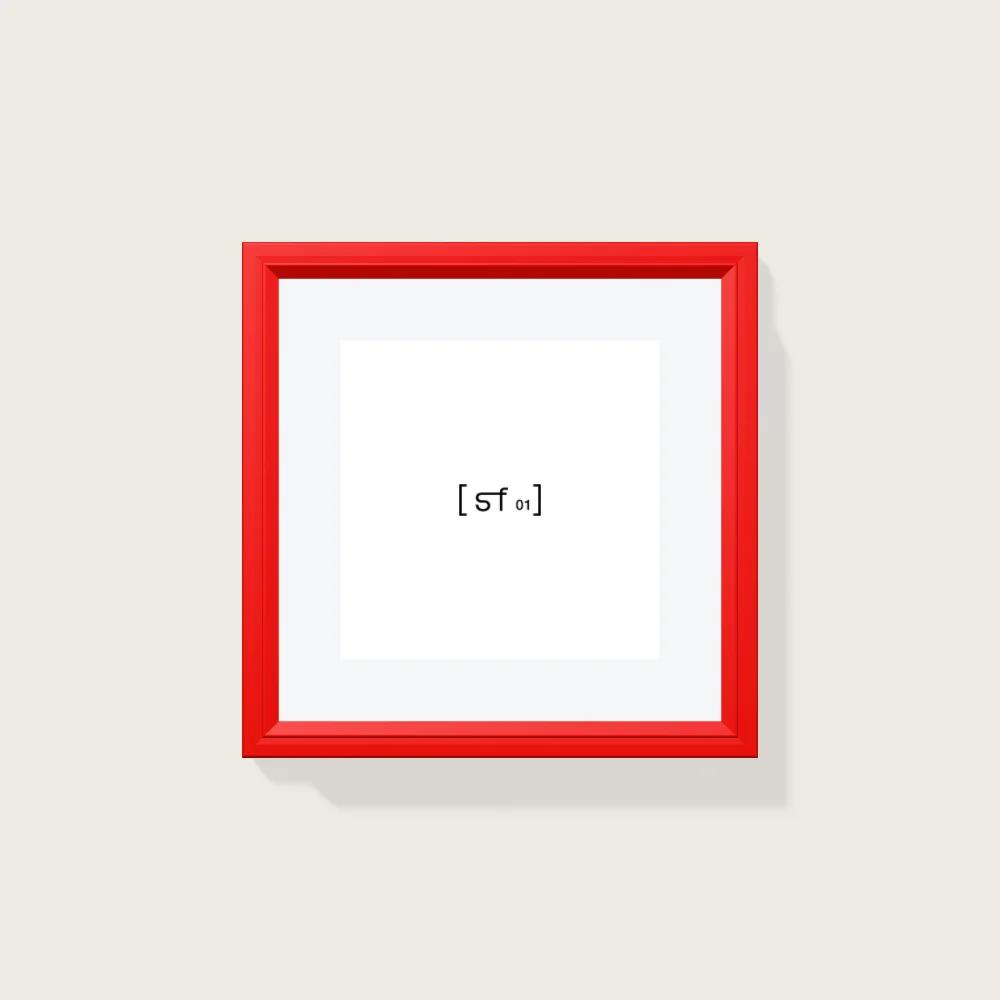 20x20 cm [SF01] Bildgröße 15x15 cm - mit Passepartout