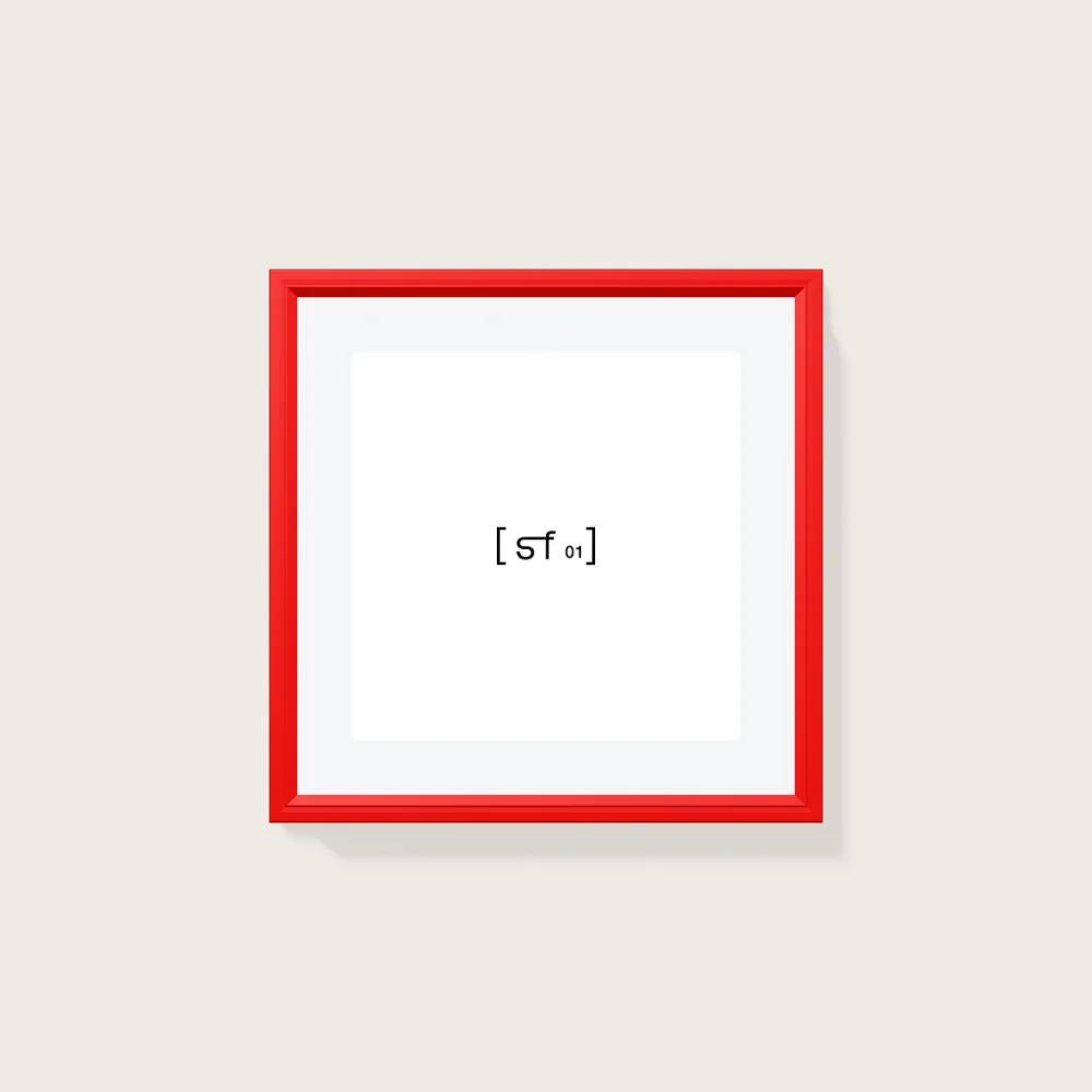 30x30 cm [SF01] Bildgröße 24x24 cm - mit Passepartout