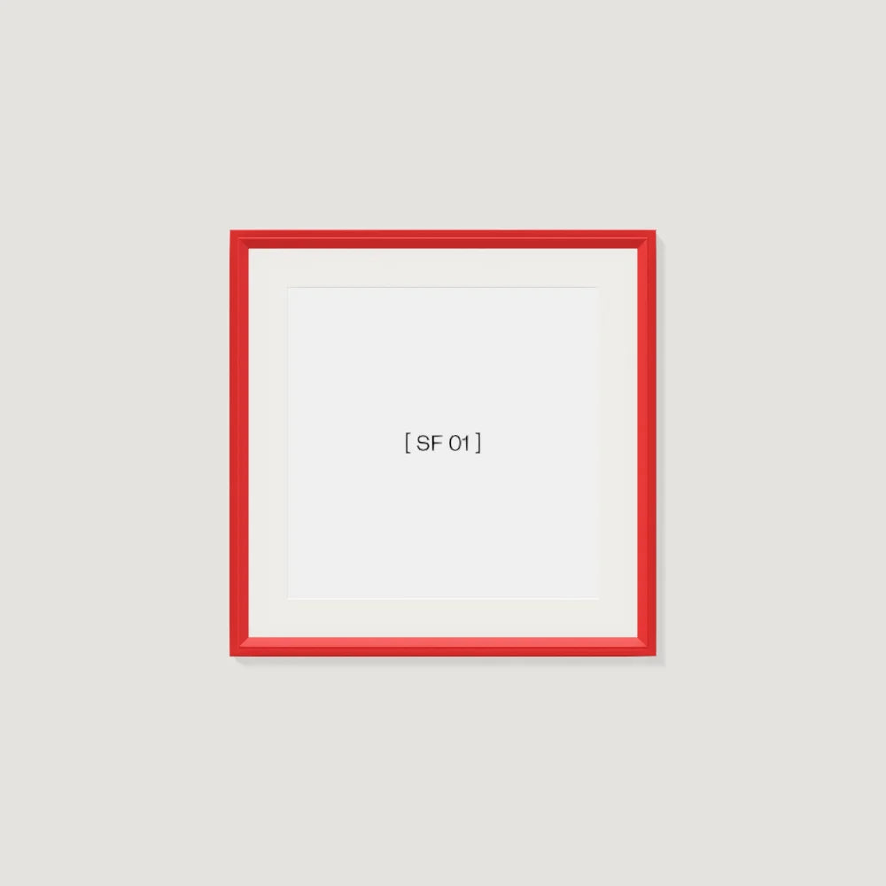 50x50 cm [SF01] Bildgröße 40x40 cm - mit Passepartout