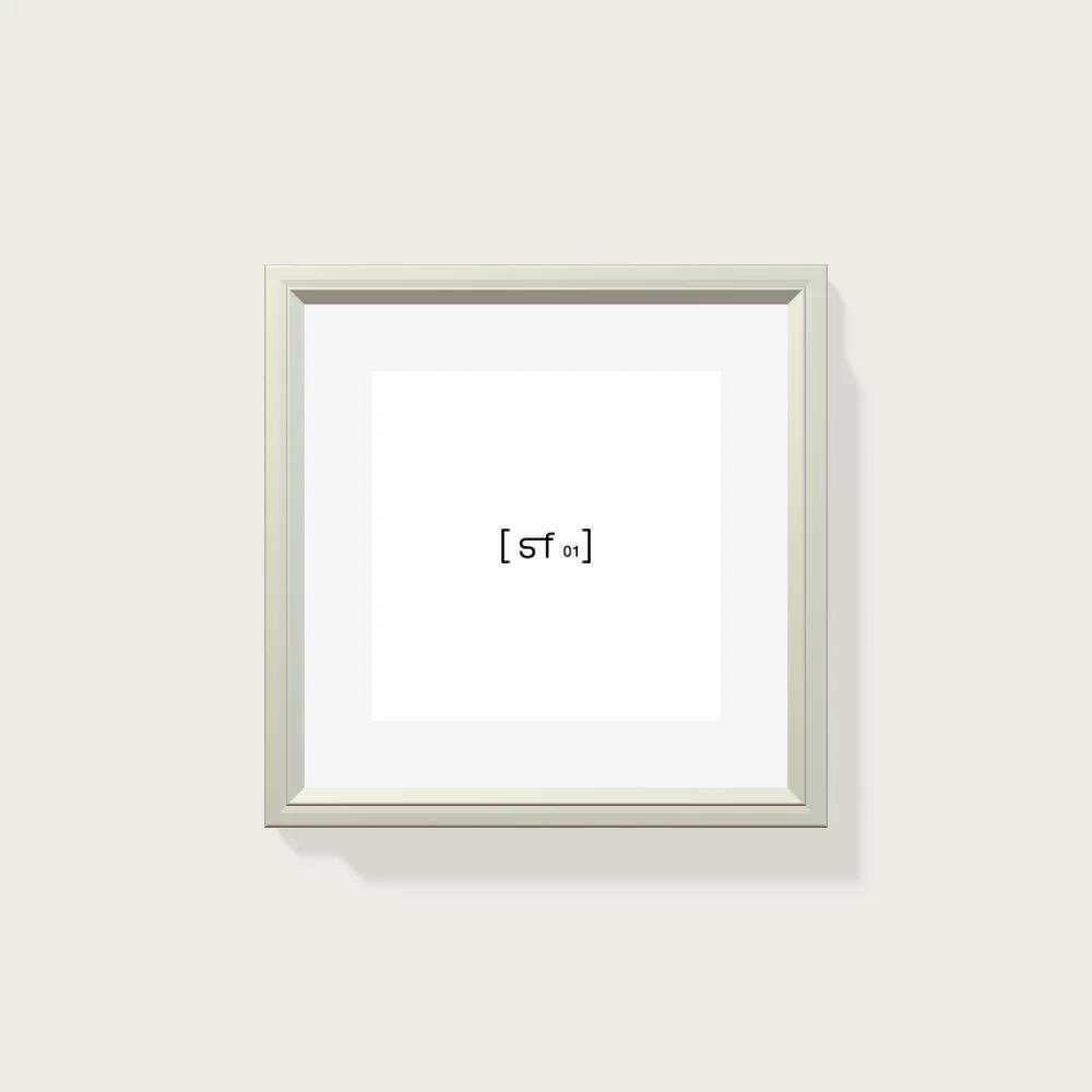 20x20 cm [SF01] Bildgröße 15x15 cm - mit Passepartout