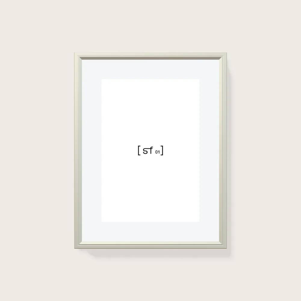 30x40 cm [SF01] Bildgröße 22x32 cm - mit Passepartout