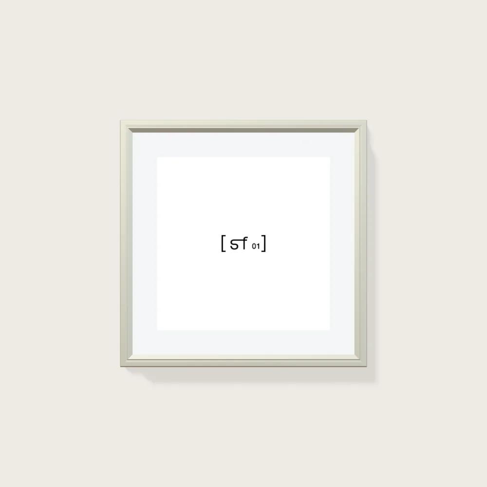 30x30 cm [SF01] Bildgröße 24x24 cm - mit Passepartout