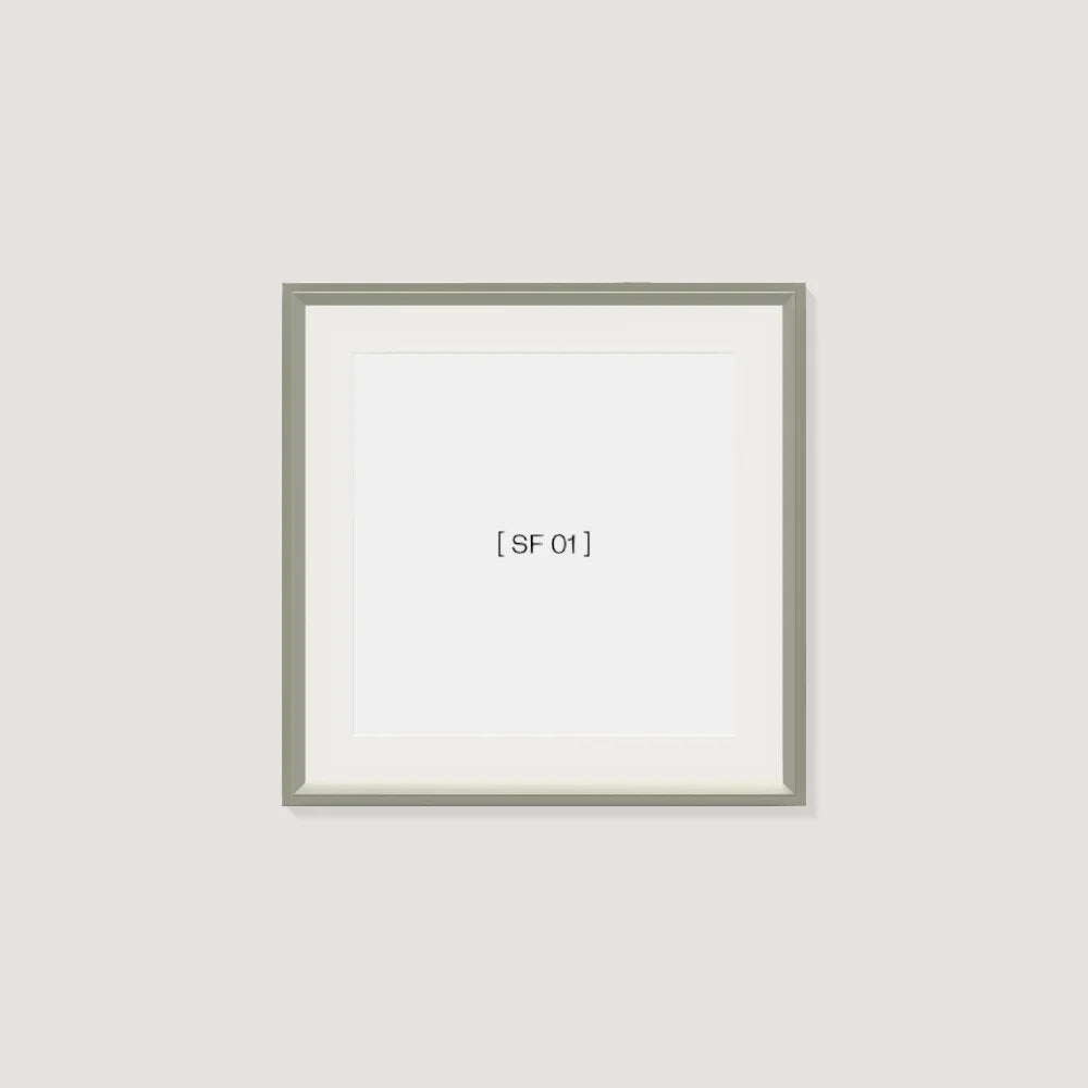 50x50 cm [SF01] Bildgröße 40x40 cm - mit Passepartout