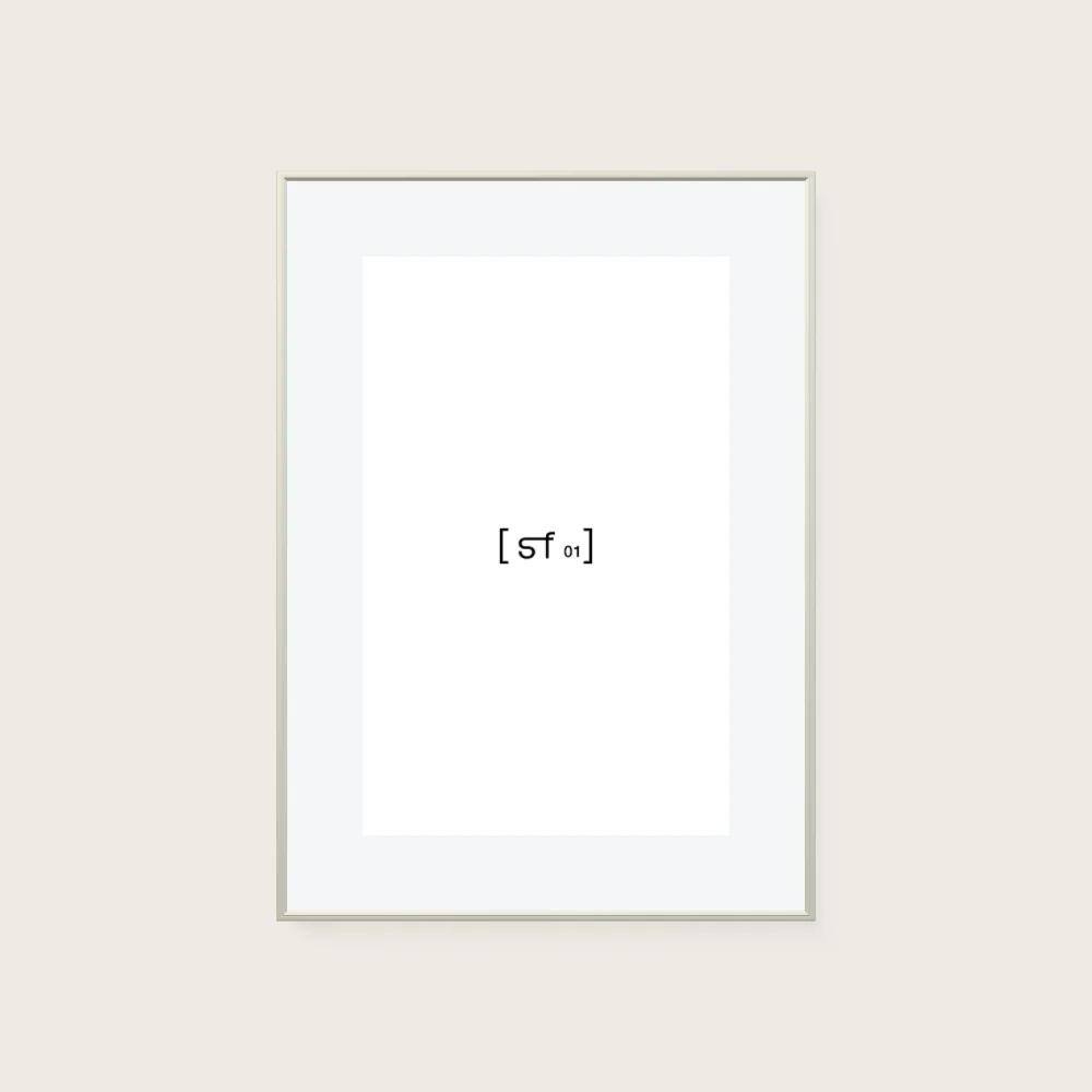 84,1x118,9 cm [SF01] Bildgröße 60,1x94,9 cm - mit Passepartout