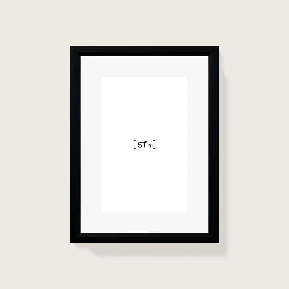 20x28 cm [SF01] Bildgröße 14x22 cm - mit Passepartout