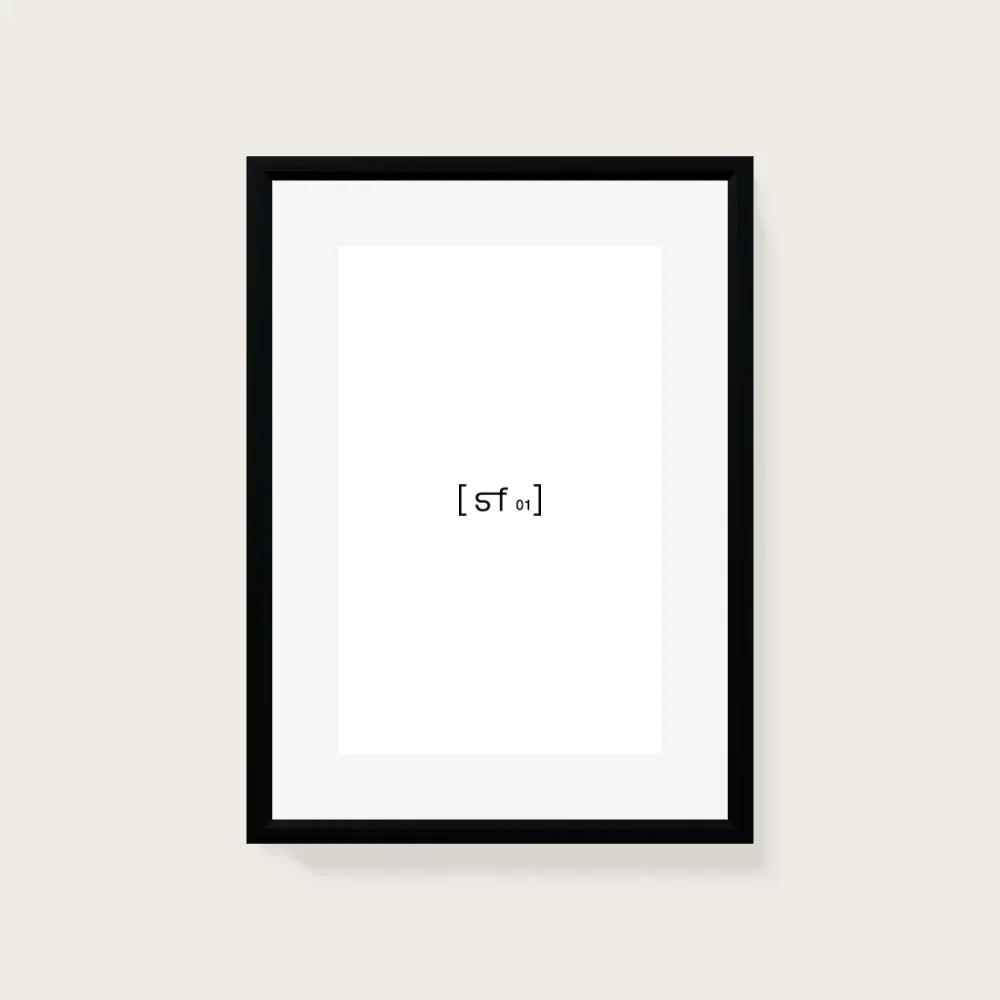29,7x42 cm [SF01] Bildgröße 21,7x34 cm - mit Passepartout