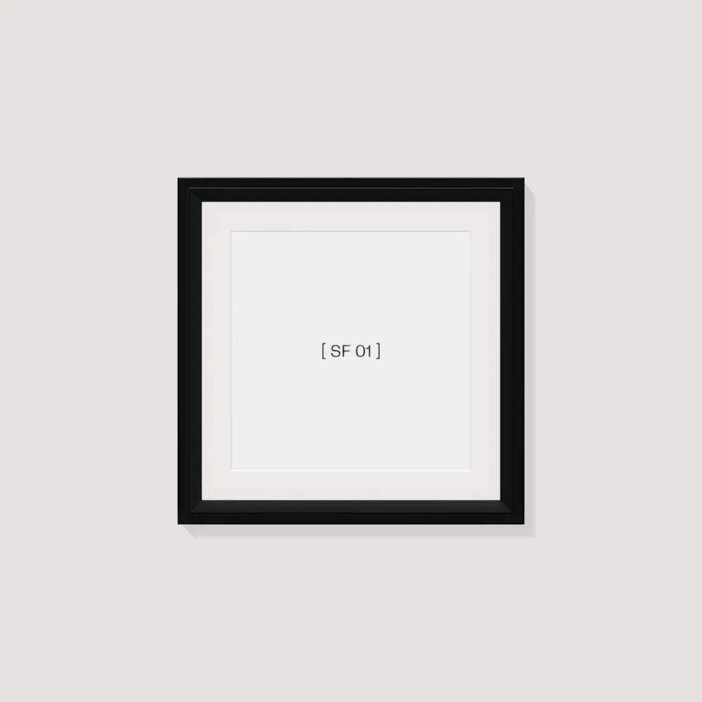30x30 cm [SF01] Bildgröße 24x24 cm - mit Passepartout