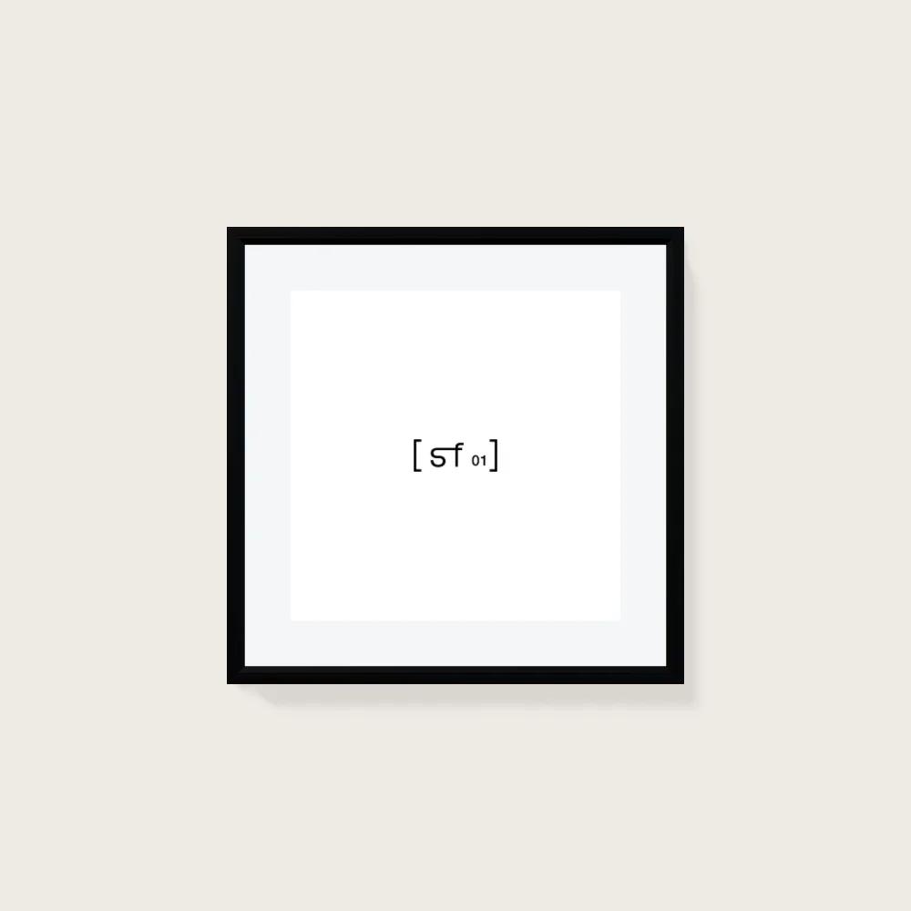 40x40 cm [SF01] Bildgröße 32x32 cm - mit Passepartout