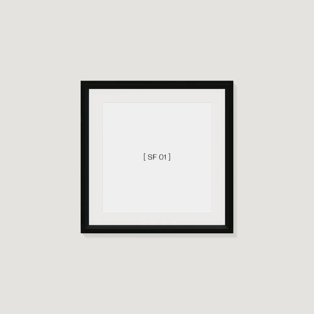 40x40 cm [SF01] Bildgröße 32x32 cm - mit Passepartout
