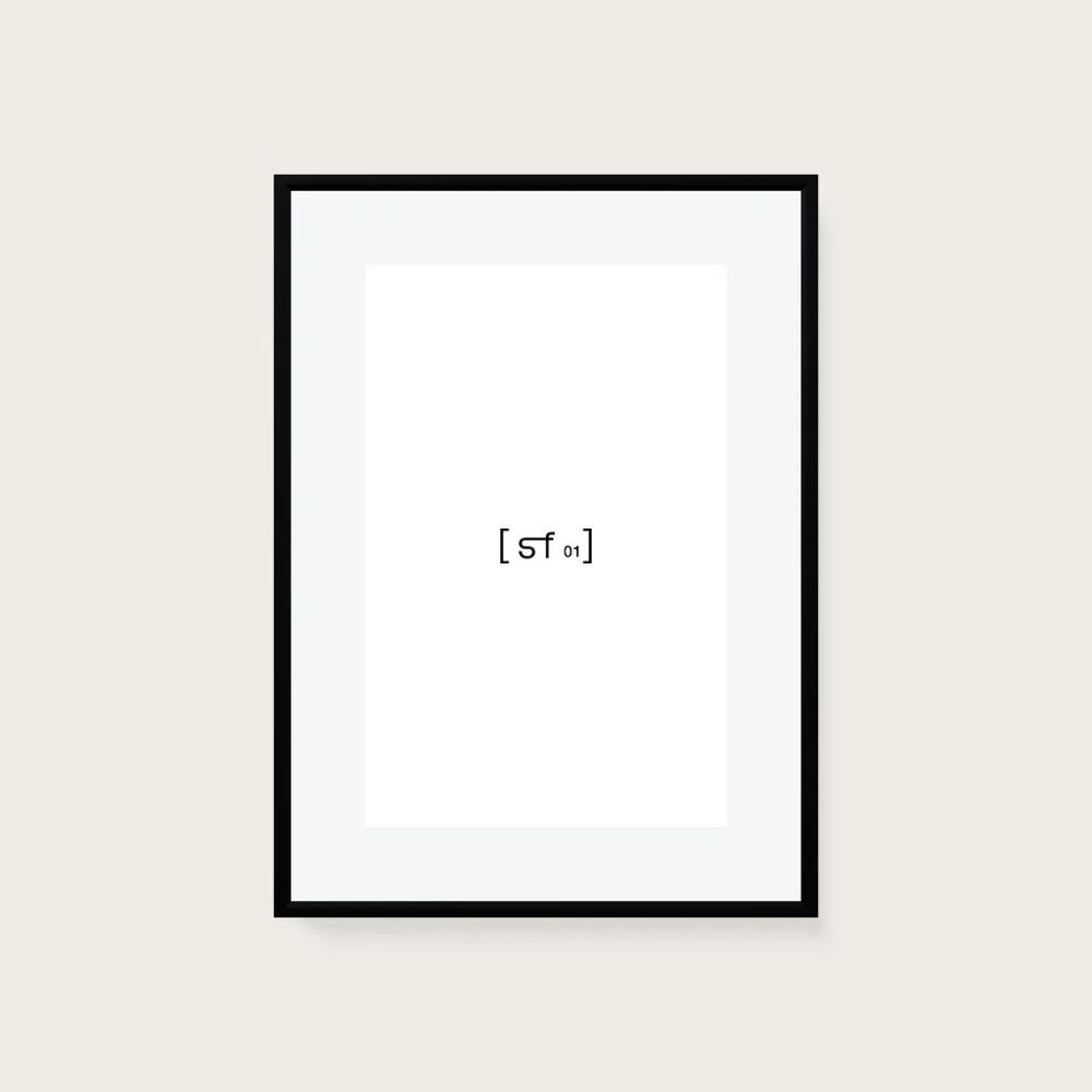 50x70 cm [SF01] Bildgröße 36x56 cm - mit Passepartout