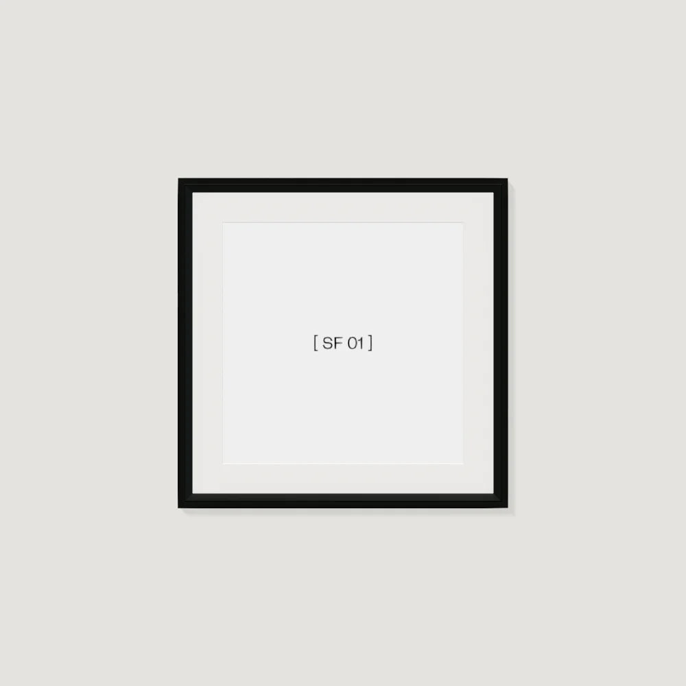 50x50 cm [SF01] Bildgröße 40x40 cm - mit Passepartout