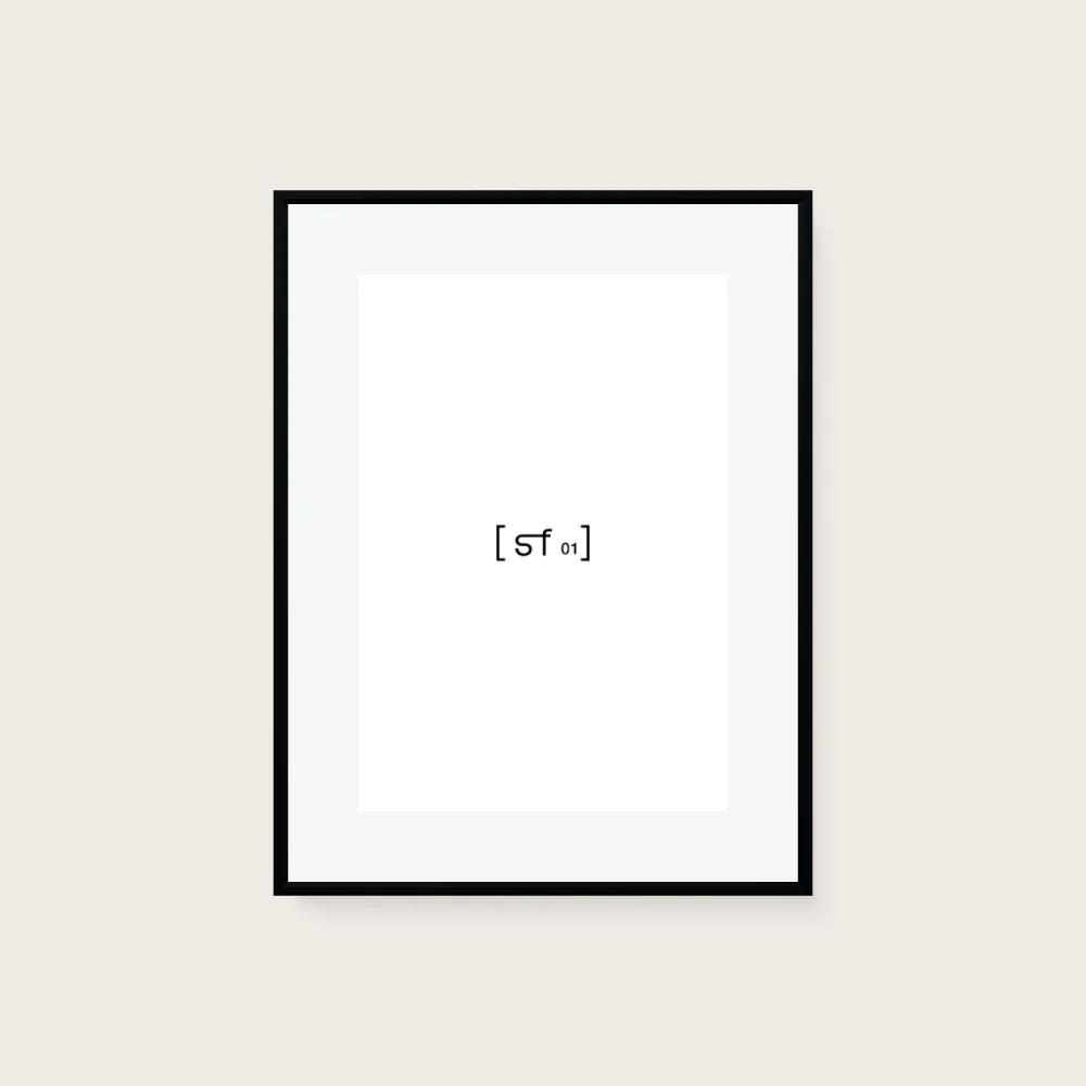 60x80 cm [SF01] Bildgröße 44x64 cm - mit Passepartout