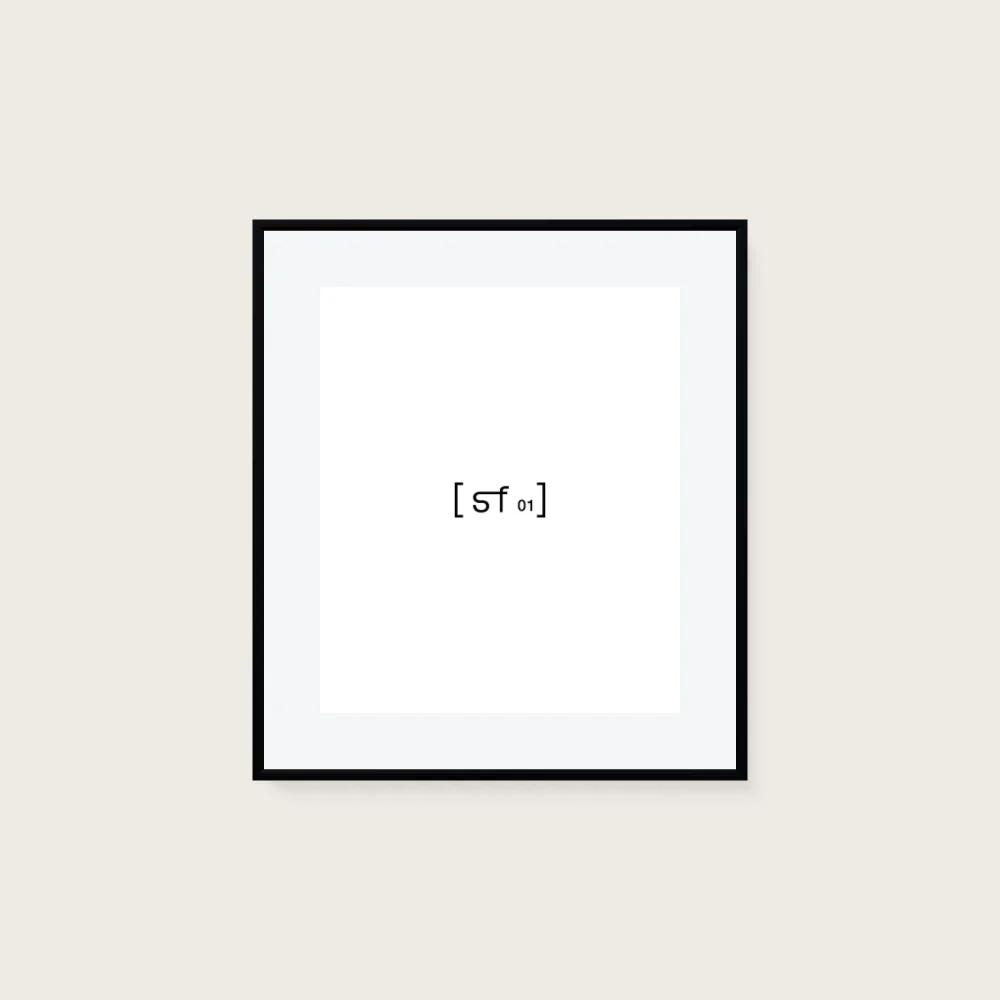 70x80 cm [SF01] Bildgröße 54x64 cm - mit Passepartout