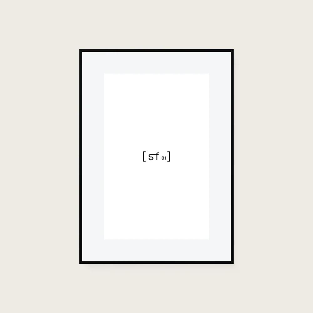 84,1x118,9 cm [SF01] Bildgröße 60,1x94,9 cm - mit Passepartout