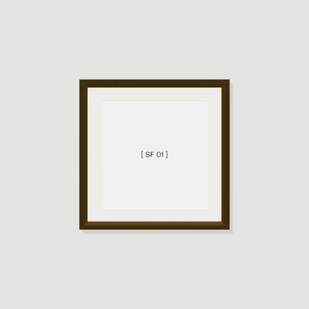 40x40 cm [SF01] Bildgröße 32x32 cm - mit Passepartout