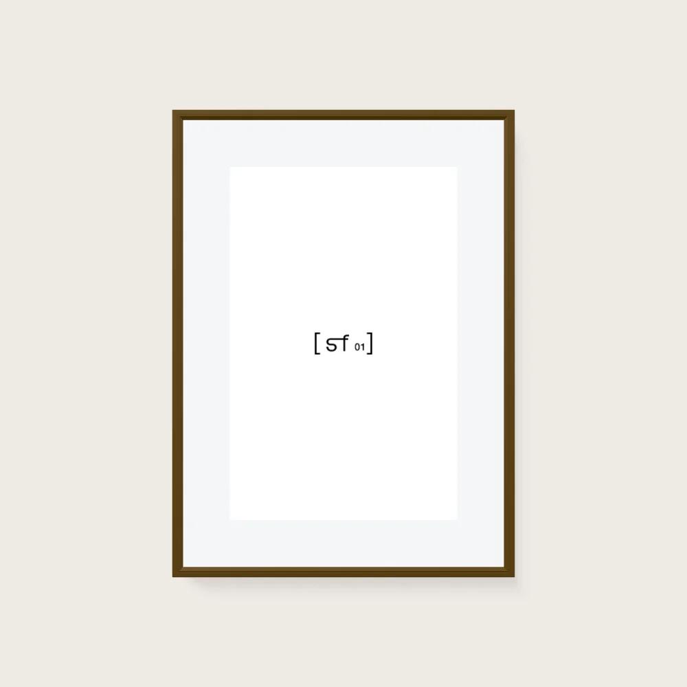 50x70 cm [SF01] Bildgröße 36x56 cm - mit Passepartout