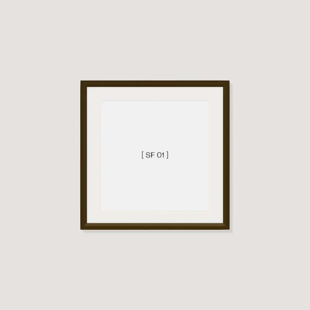 50x50 cm [SF01] Bildgröße 40x40 cm - mit Passepartout