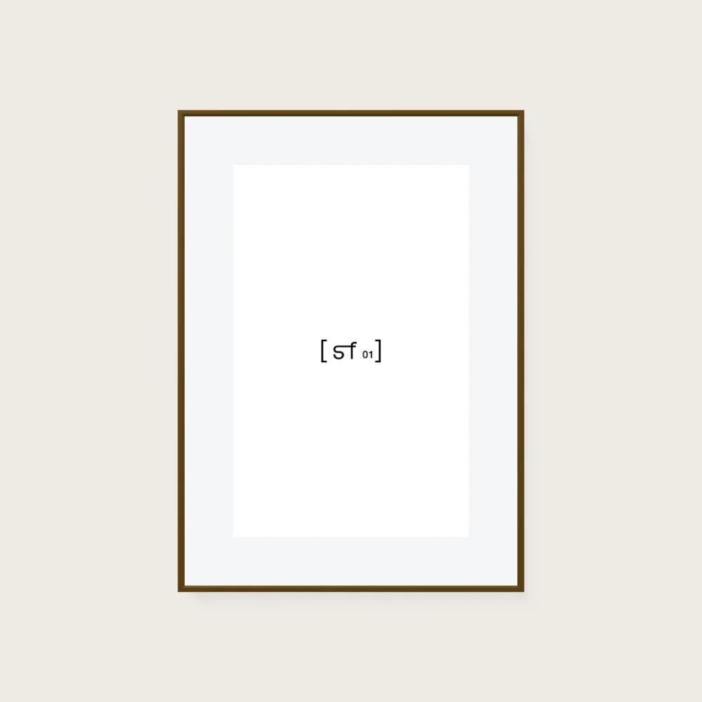 84,1x118,9 cm [SF01] Bildgröße 60,1x94,9 cm - mit Passepartout