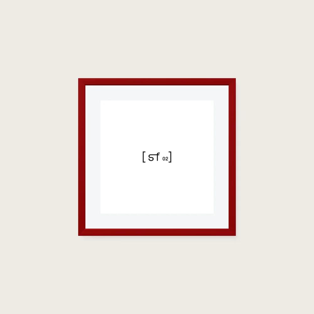 70x70 cm [SF02] Bildgröße 56x56 cm - mit Passepartout