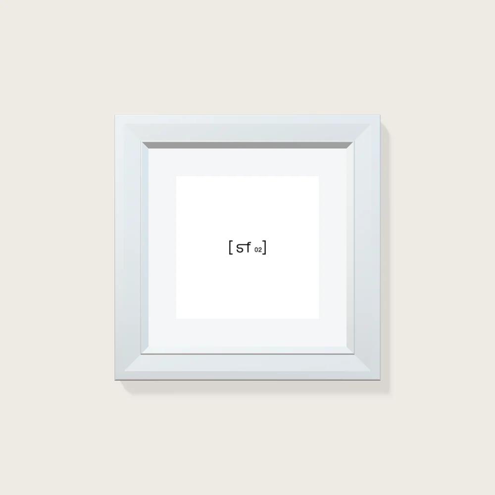 20x20 cm [SF02] Bildgröße 15x15 cm - mit Passepartout