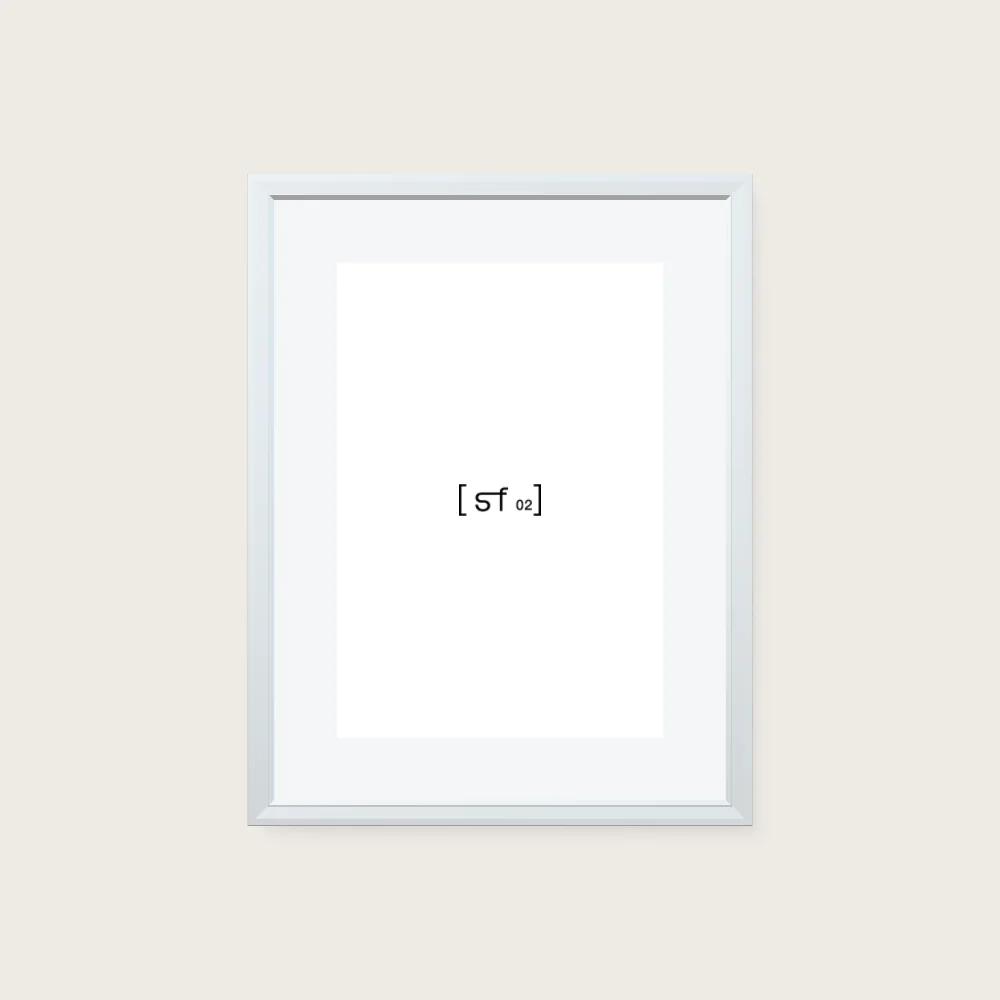 60x80 cm [SF02] Bildgröße 44x64 cm - mit Passepartout