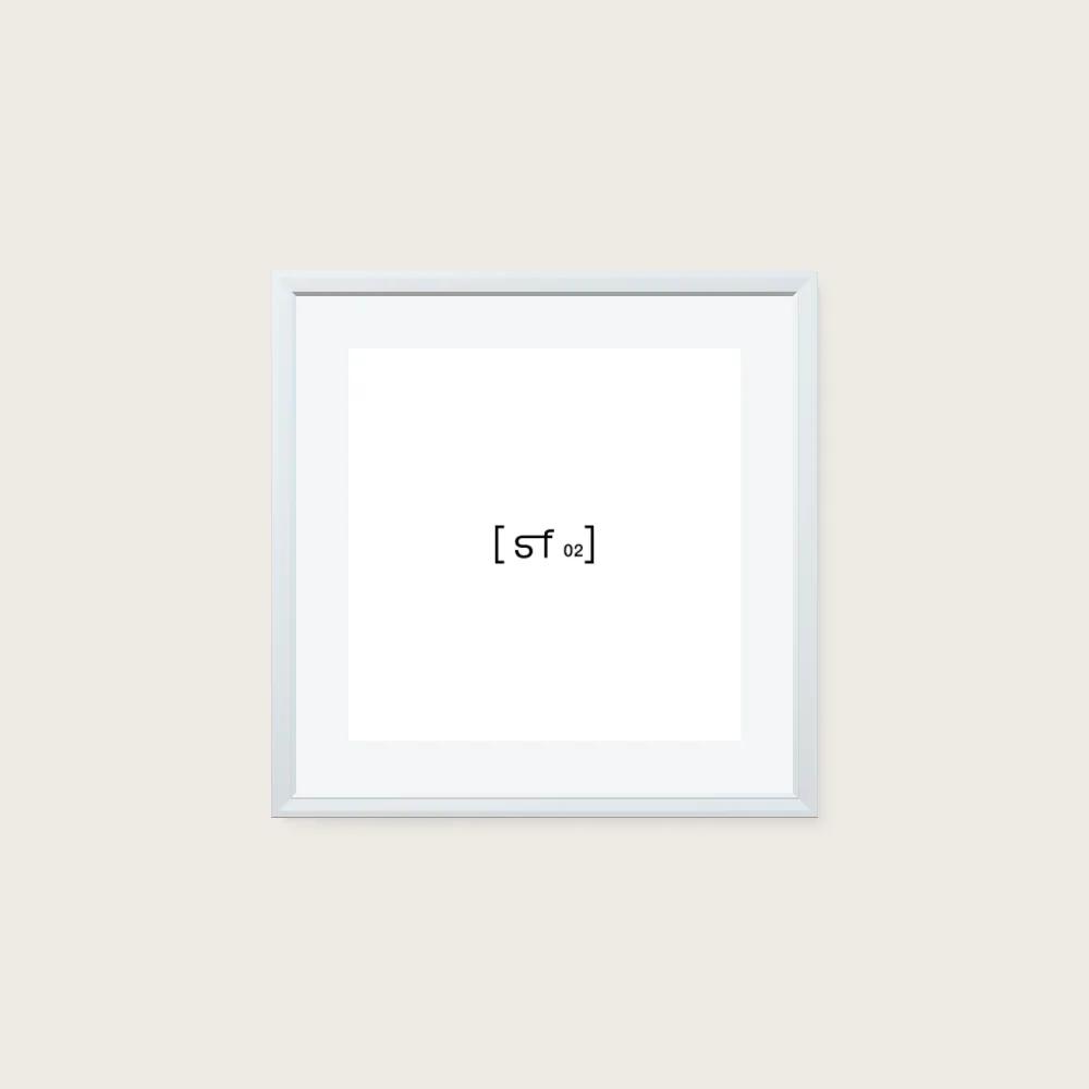 70x70 cm [SF02] Bildgröße 56x56 cm - mit Passepartout