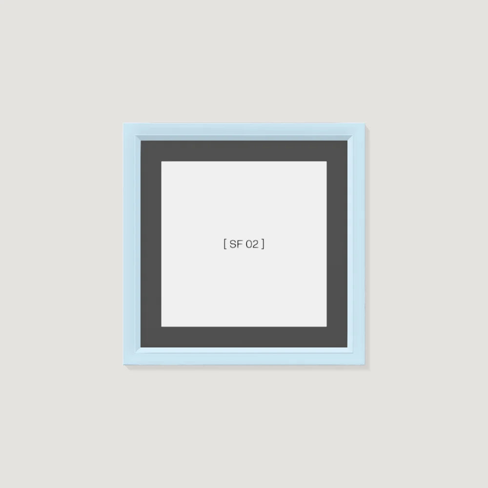 50x50 cm [SF02] Bildgröße 40x40 cm - mit Passepartout