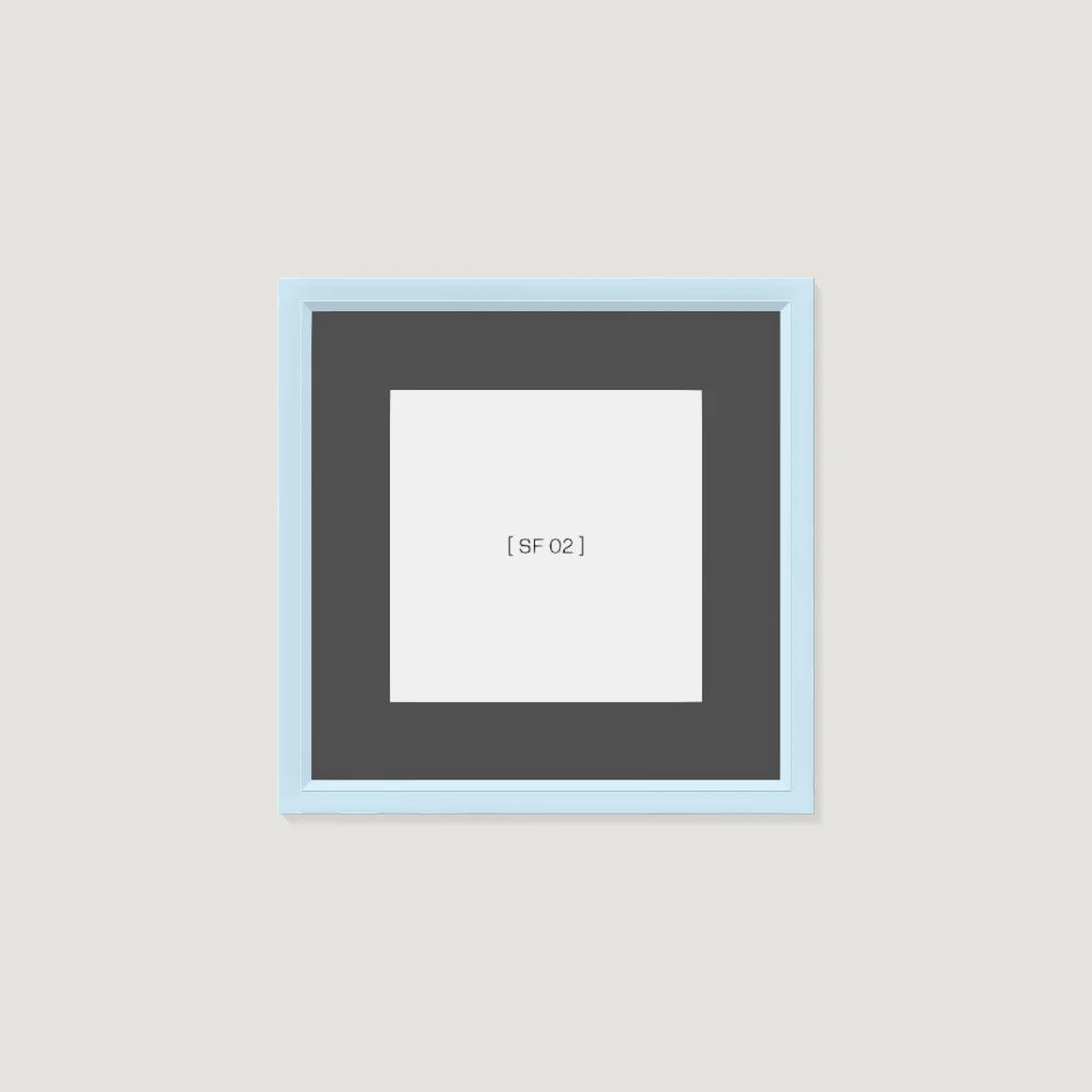 60x60 cm [SF02] Bildgröße 40x40 cm - mit Passepartout