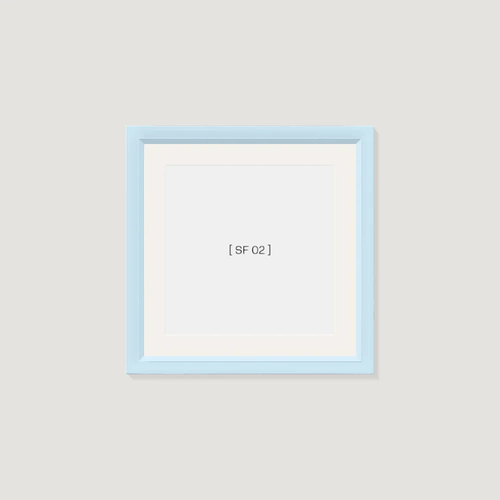 50x50 cm [SF02] Bildgröße 40x40 cm - mit Passepartout