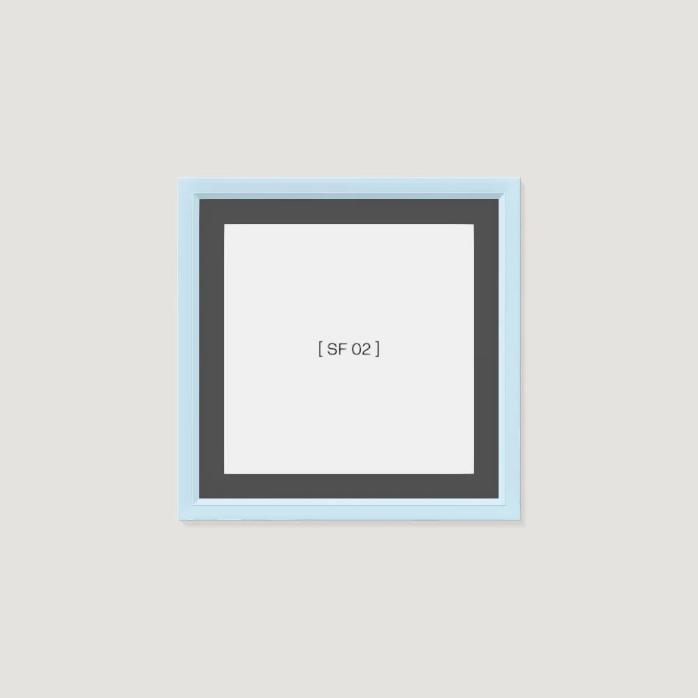 60x60 cm [SF02] Bildgröße 50x50 cm - mit Passepartout