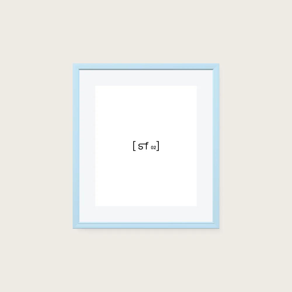 70x80 cm [SF02] Bildgröße 54x64 cm - mit Passepartout