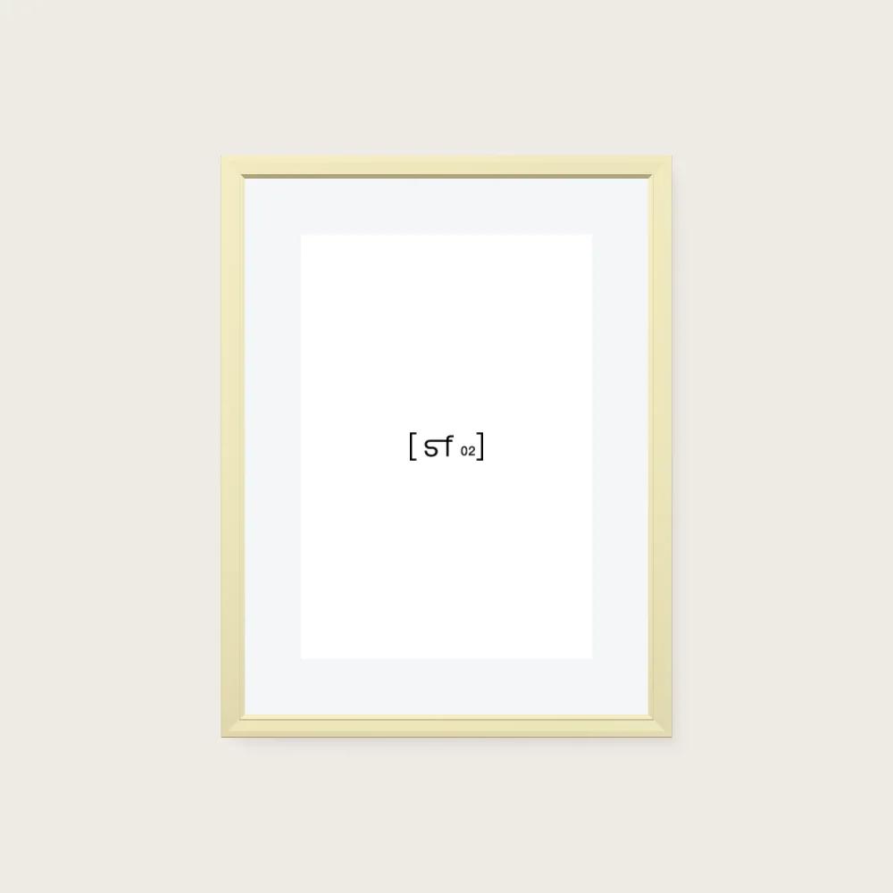 60x80 cm [SF02] Bildgröße 44x64 cm - mit Passepartout