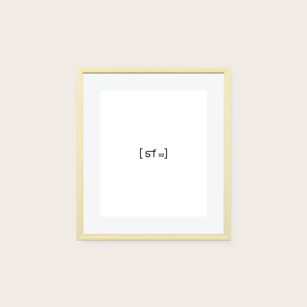 70x80 cm [SF02] Bildgröße 54x64 cm - mit Passepartout