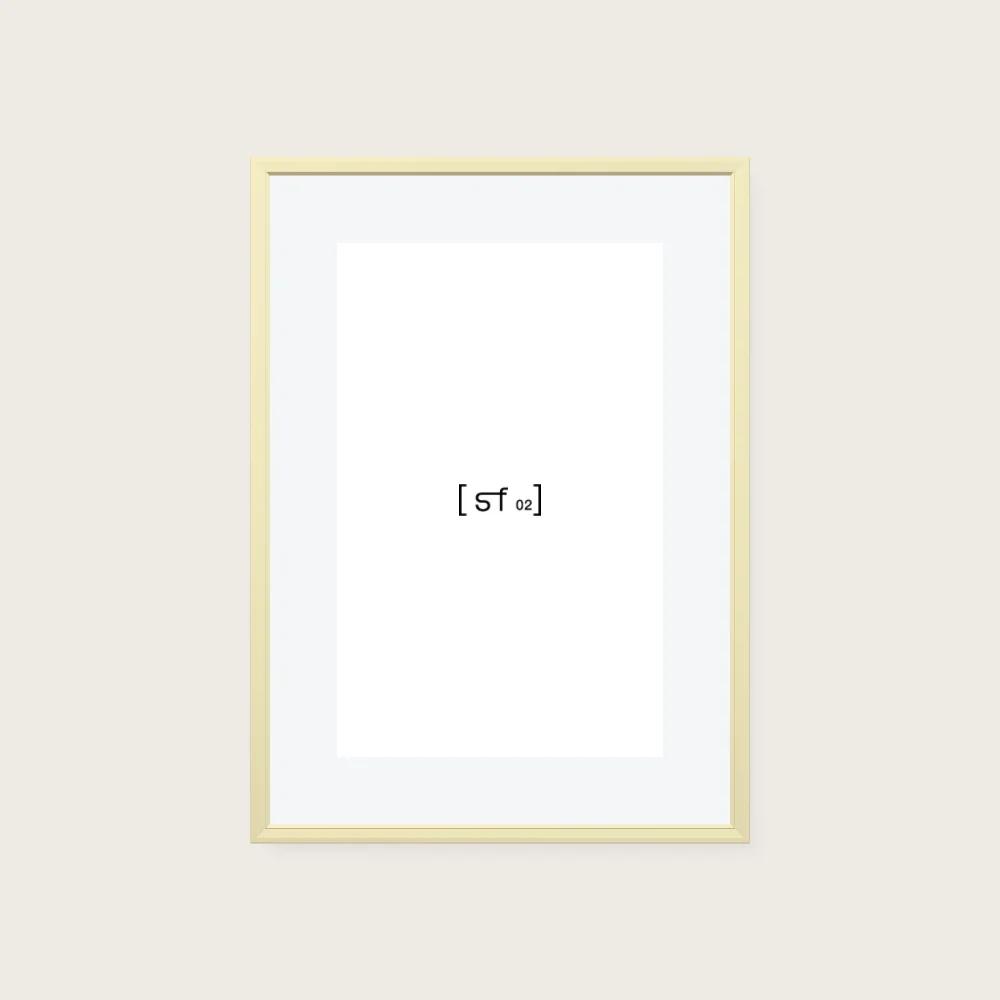 84,1x118,9 cm [SF02] Bildgröße 60,1x94,9 cm - mit Passepartout