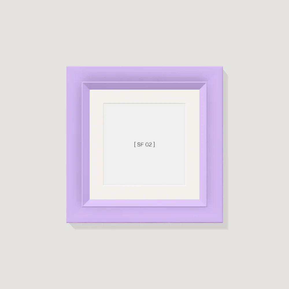 20x20 cm [SF02] Bildgröße 15x15 cm - mit Passepartout