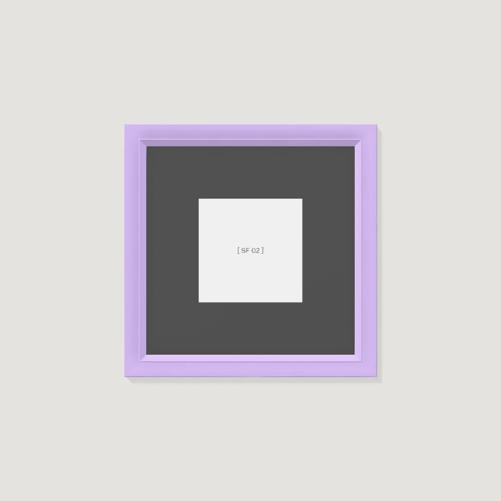 40x40 cm [SF02] Bildgröße 20x20 cm - mit Passepartout